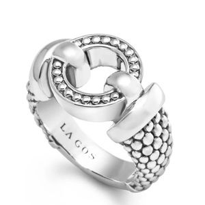 Lagos Enso circle ring